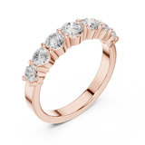 1.1 CT Round Lab Grown Diamond Ring | WOKE