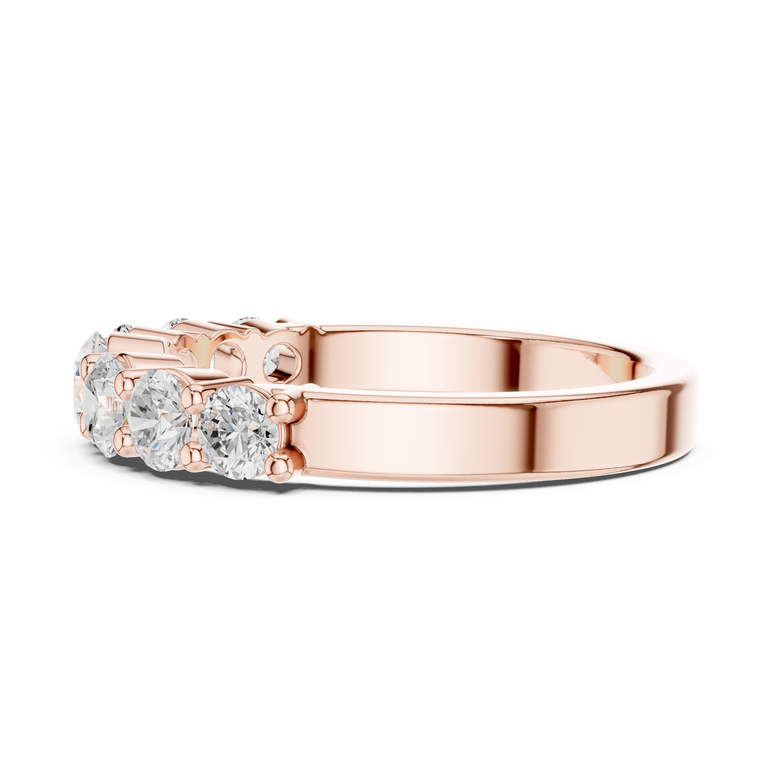 1.1 CT Round Lab Grown Diamond Ring | WOKE