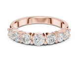 1.1 CT Round Lab Grown Diamond Ring | WOKE