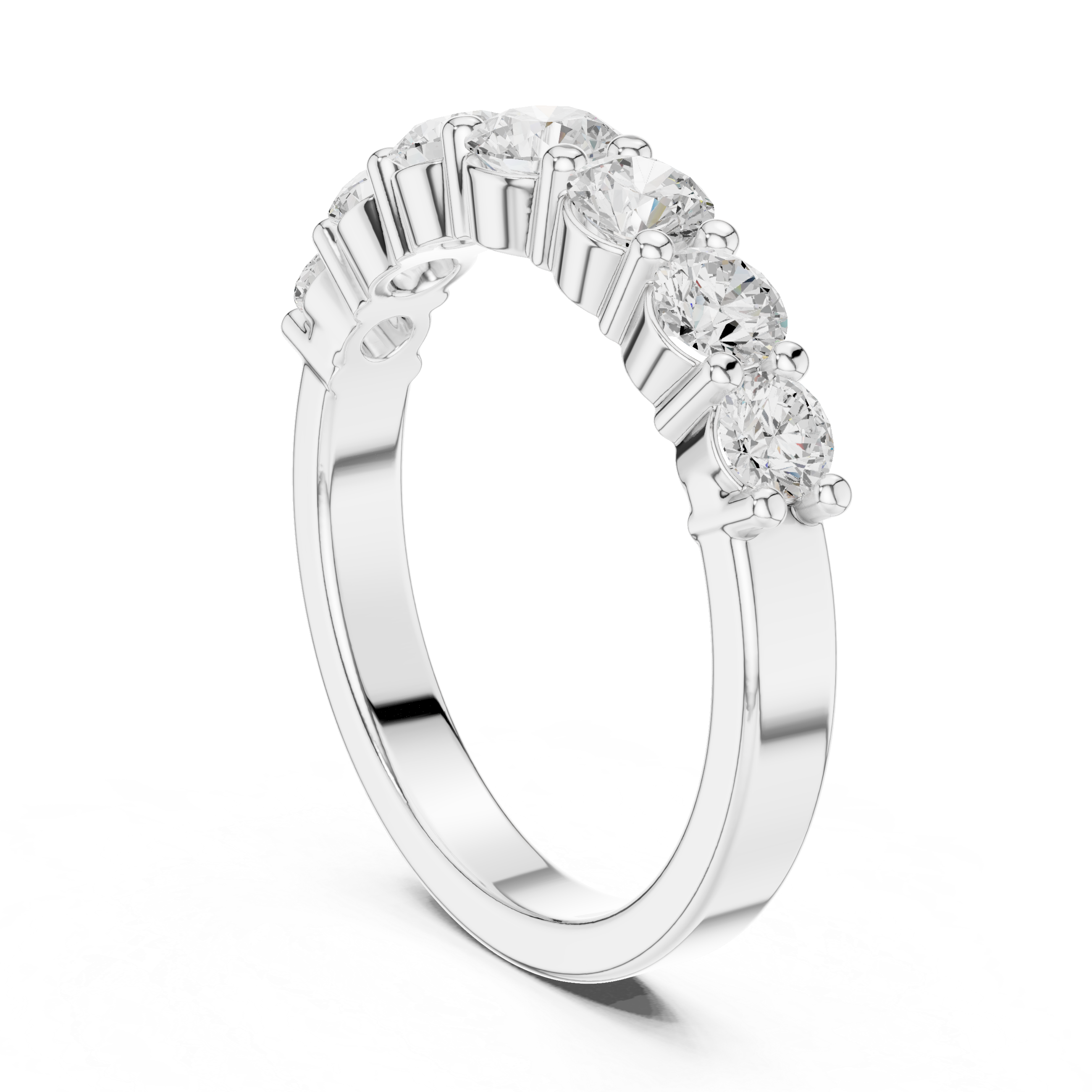 1.1 CT Round Lab Grown Diamond Ring | WOKE