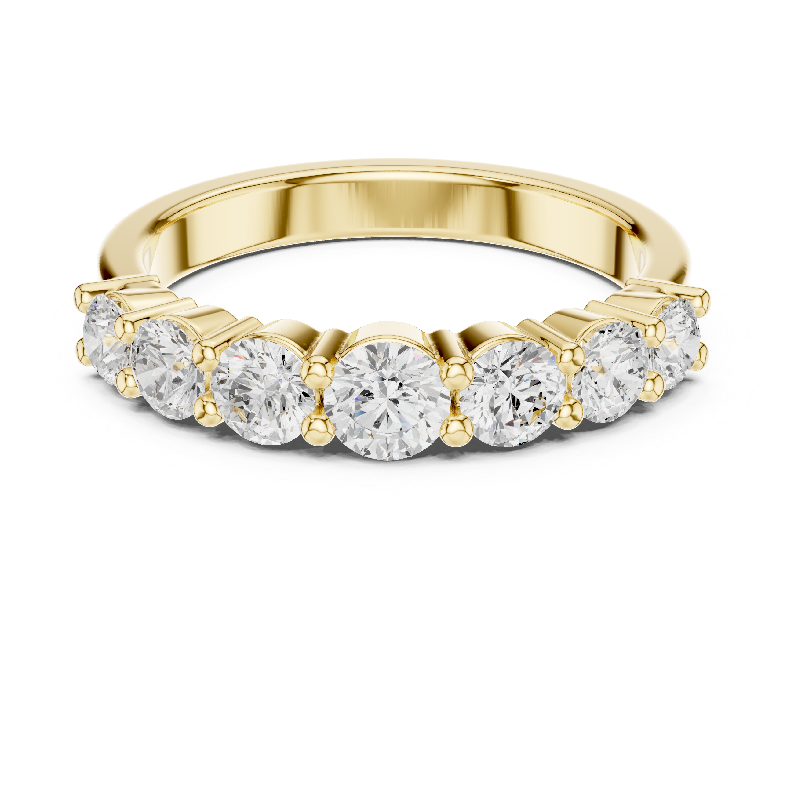1.1 CT Round Lab Grown Diamond Ring | WOKE