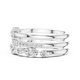 1.175 CT Marquise & Round Lab Grown Diamond Ring | WOKE
