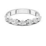 0.785  CT Marquise & Round Lab Grown Diamond Ring | WOKE