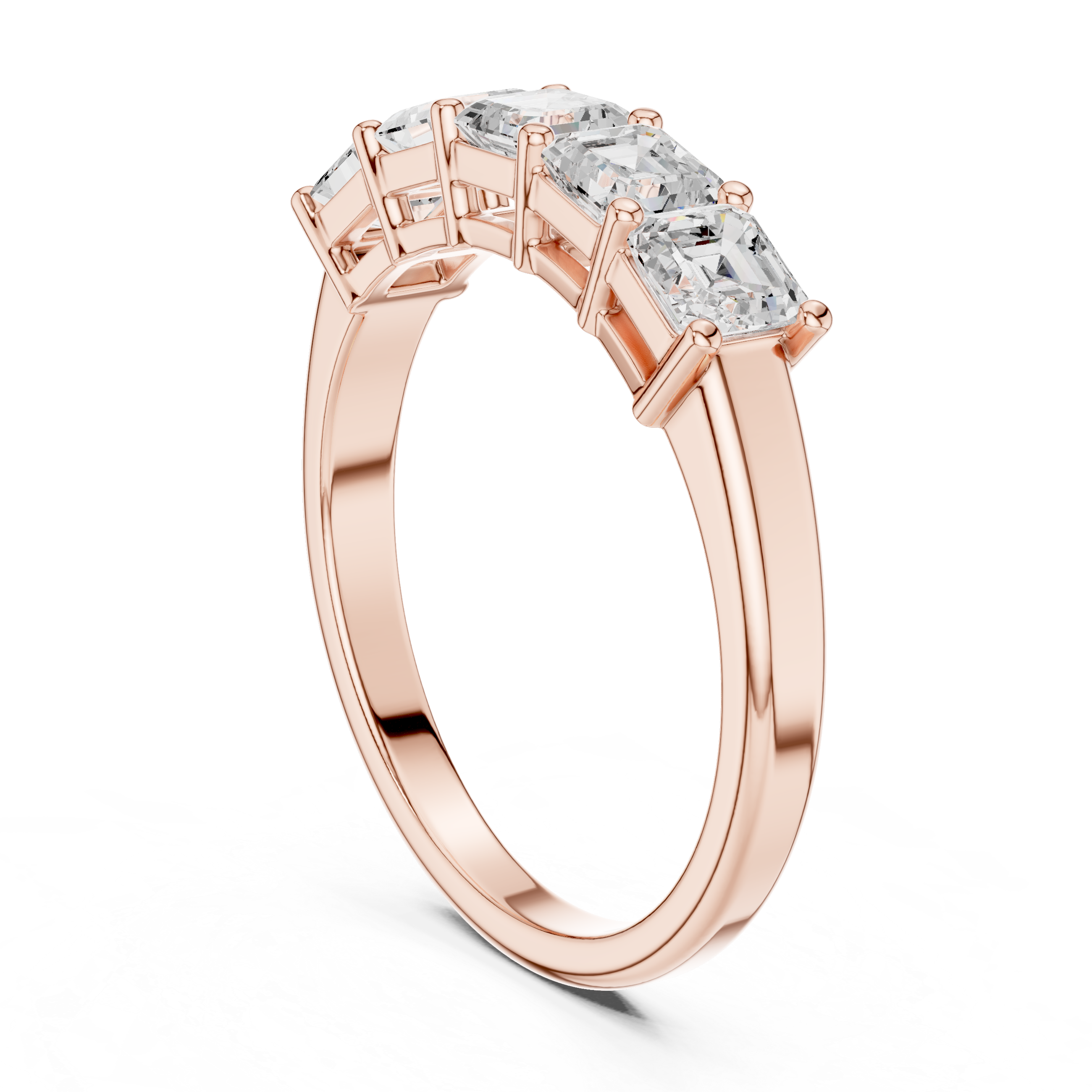 1.11 CT  Emerald Grown Diamond Ring | WOKE