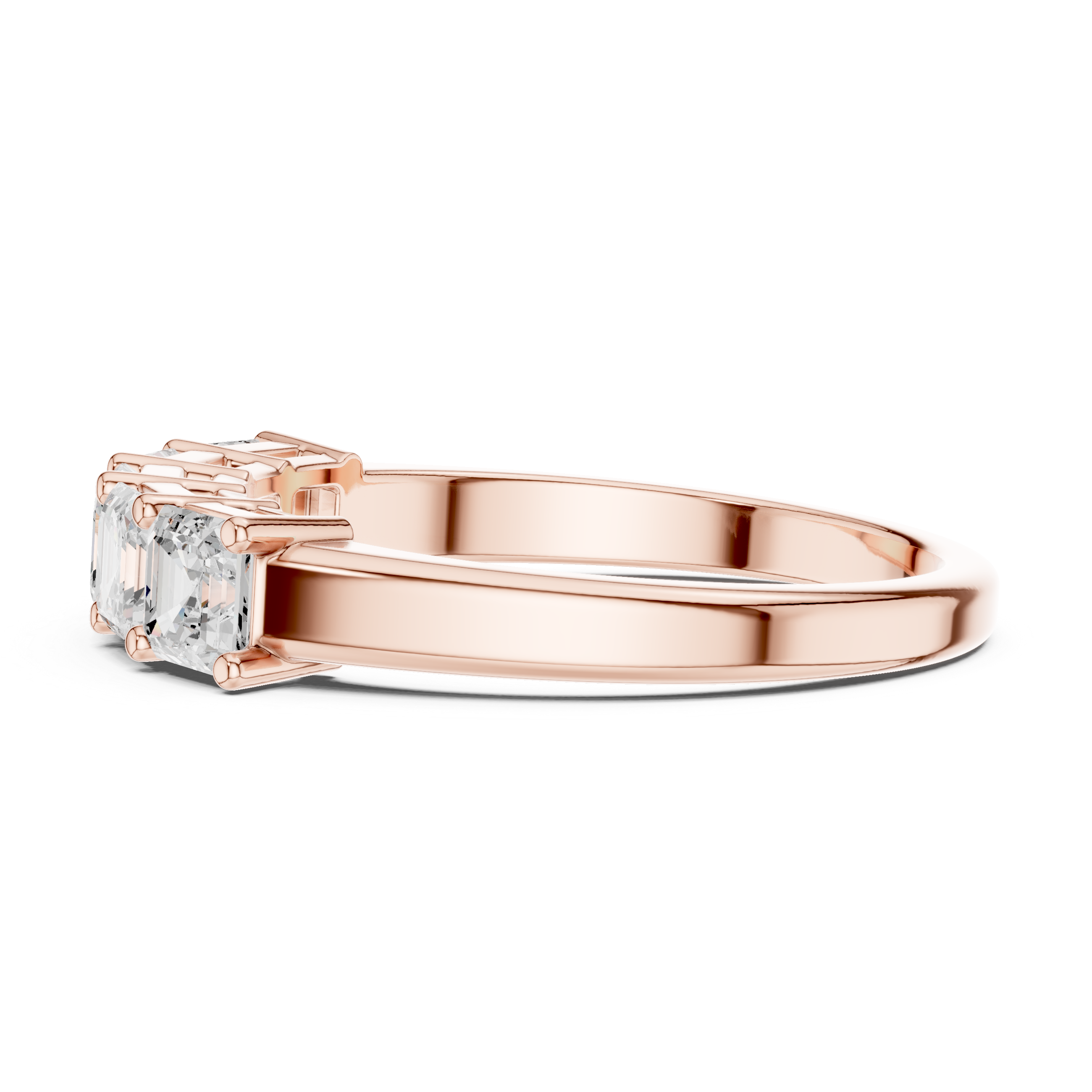 1.11 CT  Emerald Grown Diamond Ring | WOKE