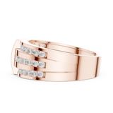 0.748 CT  Round Lab Grown Diamond Ring | WOKE