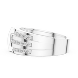 0.748 CT  Round Lab Grown Diamond Ring | WOKE