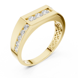 0.545 CT   Round Lab Grown Diamond Ring | WOKE