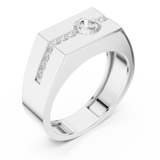 0.68 CT   Round Lab Grown Diamond Ring | WOKE
