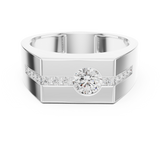 0.68 CT   Round Lab Grown Diamond Ring | WOKE