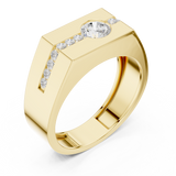 0.68 CT   Round Lab Grown Diamond Ring | WOKE