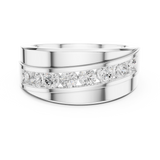 0.88 CT   Round Lab Grown Diamond Ring | WOKE
