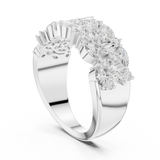 0.255 CT  Marquise & Round Lab Grown Diamond Ring | WOKE