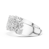 0.255 CT  Marquise & Round Lab Grown Diamond Ring | WOKE