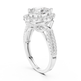 2.344 CT Pear  & Round Lab Grown Diamond Ring | WOKE (Copy)