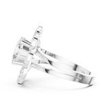 2.44 CT Round Lab Grown Diamond Ring | WOKE