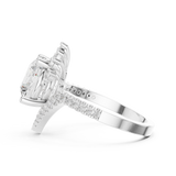 2.777 CT Marquise,Pear & Round Lab Grown Diamond Ring | WOKE