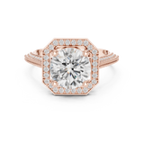 2.448 CT  Round Lab Grown Diamond Ring | WOKE