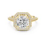 2.448 CT  Round Lab Grown Diamond Ring | WOKE