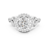 2.332 CT Round Lab Grown Diamond Ring | WOKE