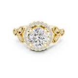 2.332 CT Round Lab Grown Diamond Ring | WOKE