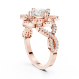 2.424 CT Round Lab Grown Diamond Ring | WOKE