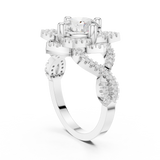 2.424 CT Round Lab Grown Diamond Ring | WOKE