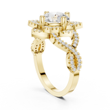 2.424 CT Round Lab Grown Diamond Ring | WOKE