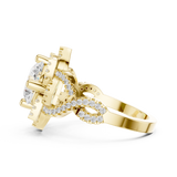 2.424 CT Round Lab Grown Diamond Ring | WOKE