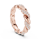 0.658 CT  Round Lab Grown Diamond Ring | WOKE