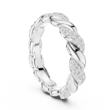 0.658 CT  Round Lab Grown Diamond Ring | WOKE