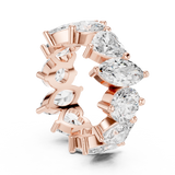 8.83 CTMulti shape Lab Grown Diamond Ring | WOKE