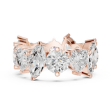 8.83 CTMulti shape Lab Grown Diamond Ring | WOKE