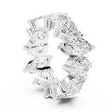 8.83 CTMulti shape Lab Grown Diamond Ring | WOKE