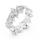 8.83 CTMulti shape Lab Grown Diamond Ring | WOKE