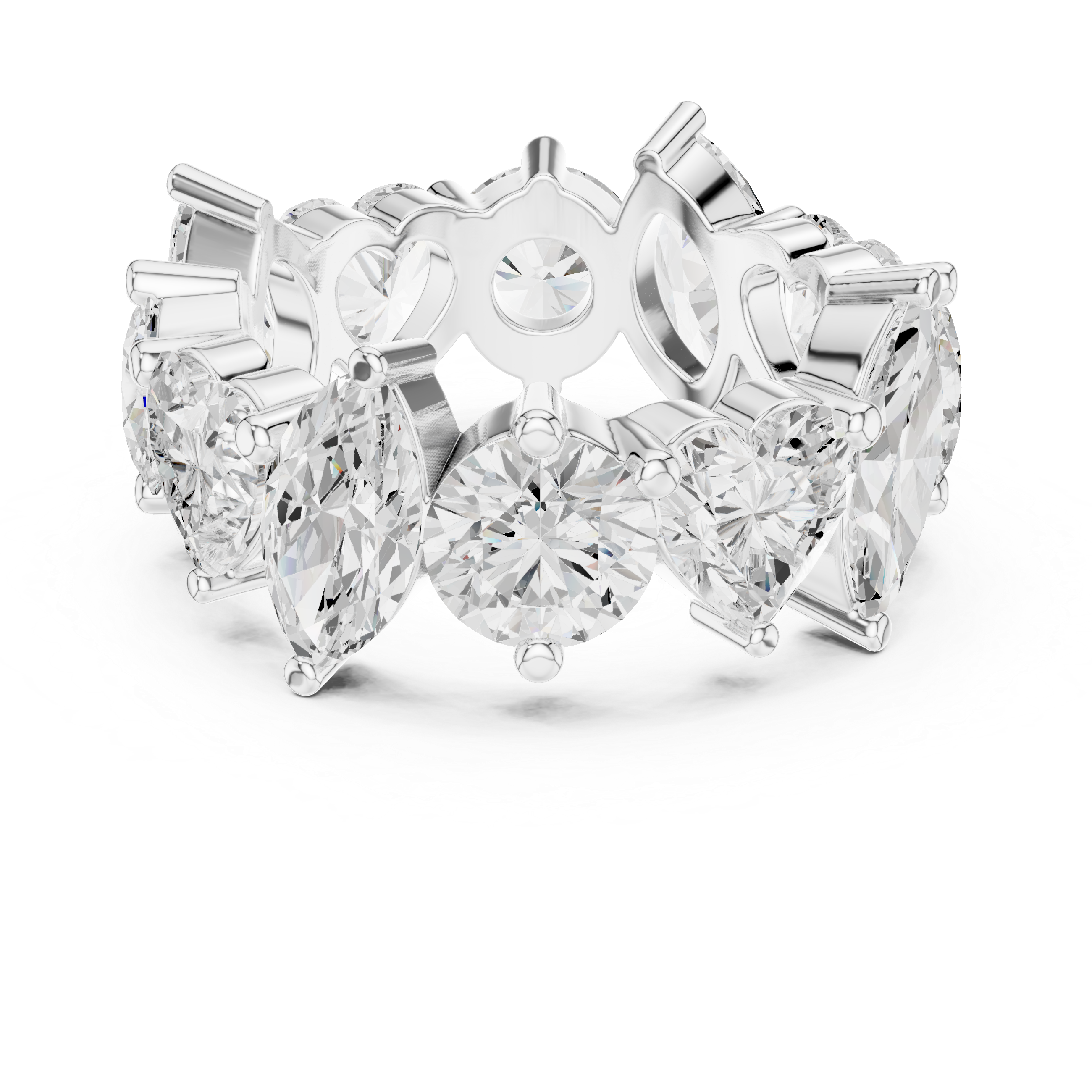 8.83 CTMulti shape Lab Grown Diamond Ring | WOKE