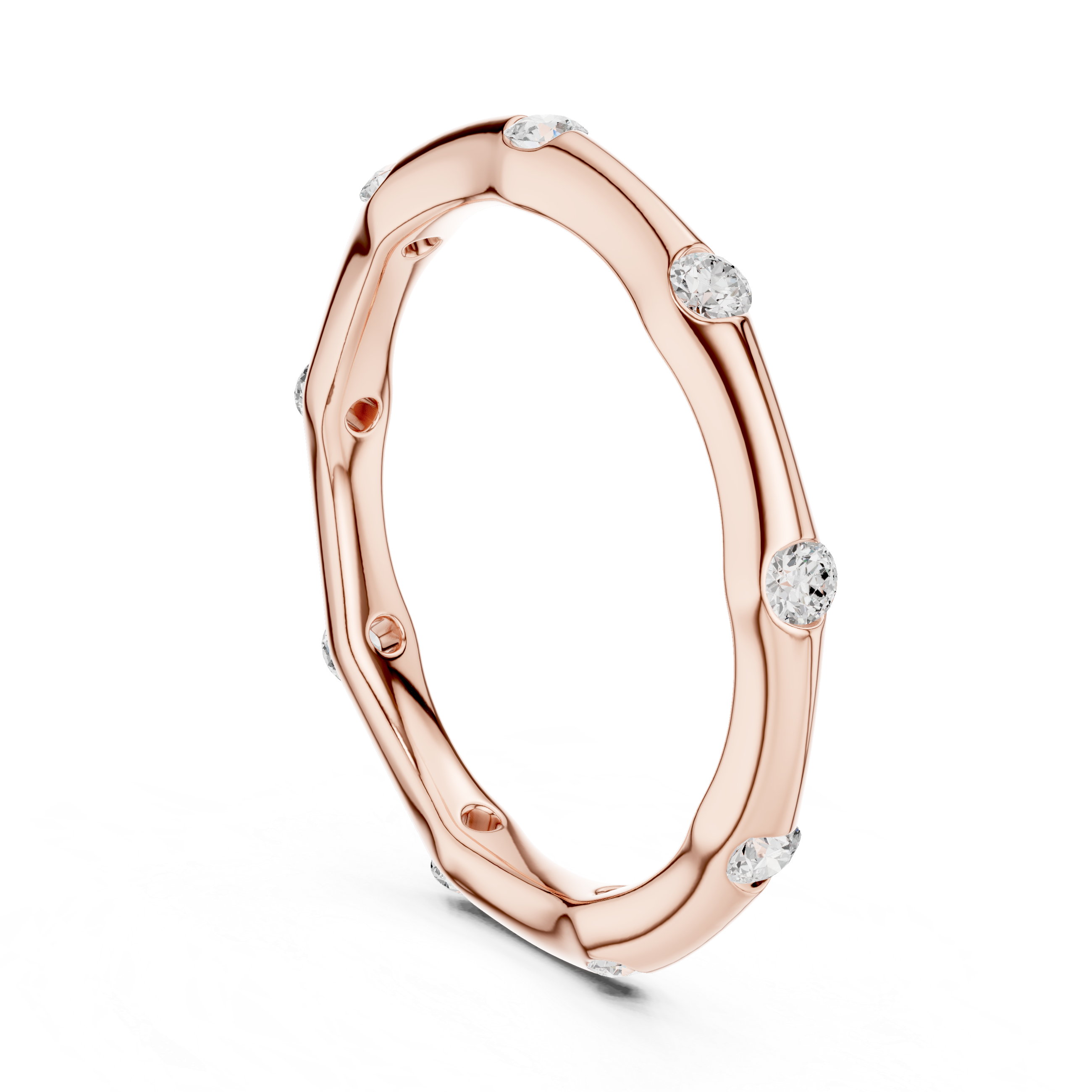 0.315 CT Round Lab Grown Diamond Ring | WOKE