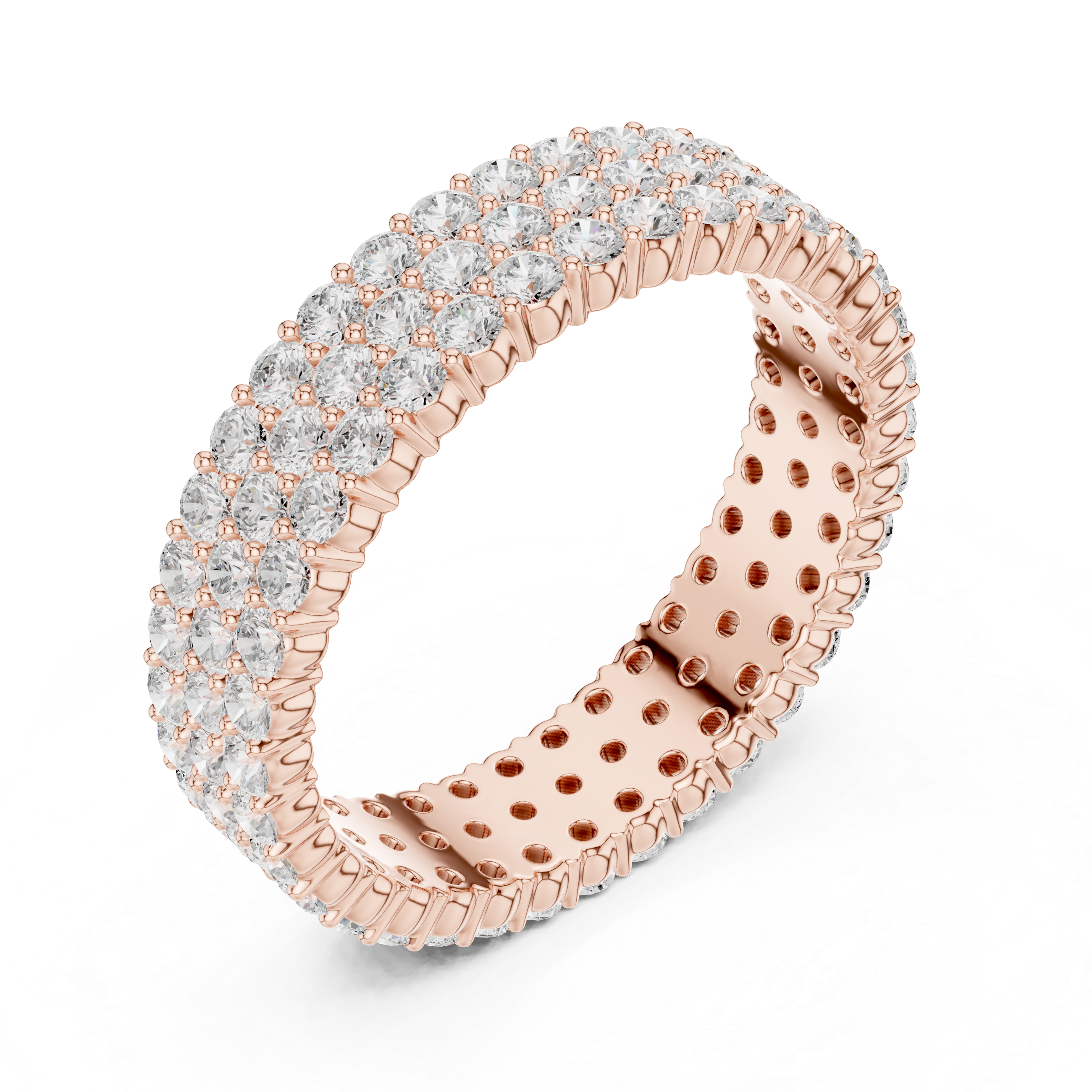 1.944  CT Round Lab Grown Diamond Ring | WOKE
