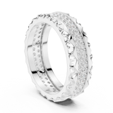 0.9 CT Round Lab Grown Diamond Ring | WOKE