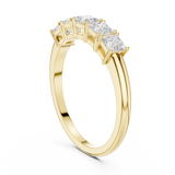 0.65 CT Princess Cut Lab Grown Diamond Ring | WOKE