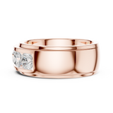 1.75 CT Round Lab Grown Diamond Ring | WOKE