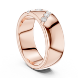 0.32 CT Round Lab Grown Diamond Ring | WOKE