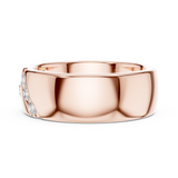 0.32 CT Round Lab Grown Diamond Ring | WOKE