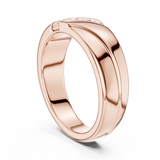 0.16 CT Round Lab Grown Diamond Ring | WOKE