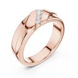 0.16 CT Round Lab Grown Diamond Ring | WOKE