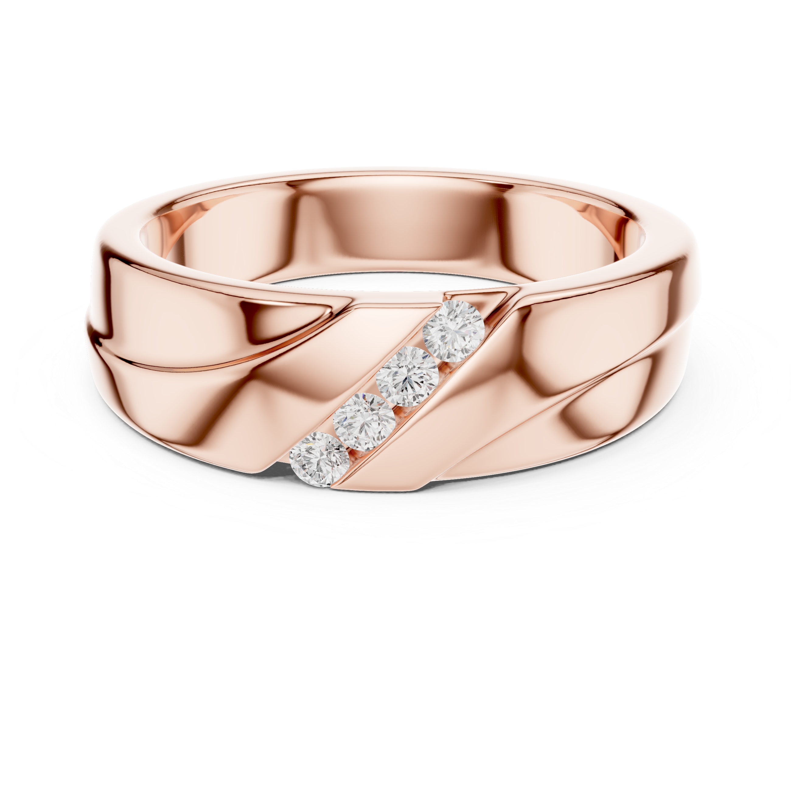 0.16 CT Round Lab Grown Diamond Ring | WOKE