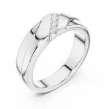 0.16 CT Round Lab Grown Diamond Ring | WOKE