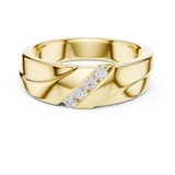 0.16 CT Round Lab Grown Diamond Ring | WOKE