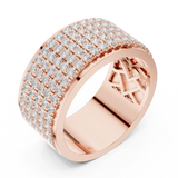 2.25 CT Round Lab Grown Diamond Ring | WOKE