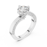 1.962 CT Round Lab Grown Diamond Ring | WOKE